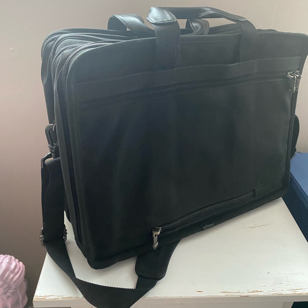 Tumi Black Briefcase for Men - Picture 6 of 15